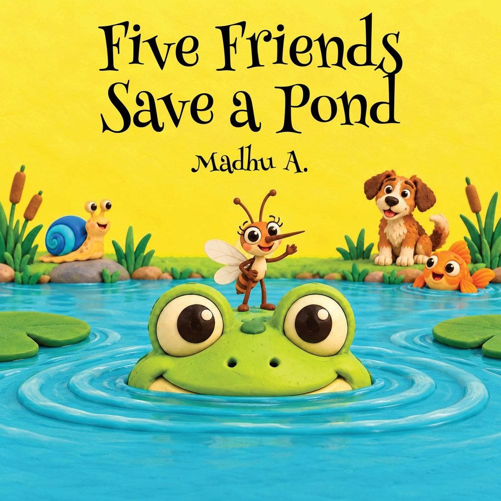 Cover of Five Friends Save a Pond